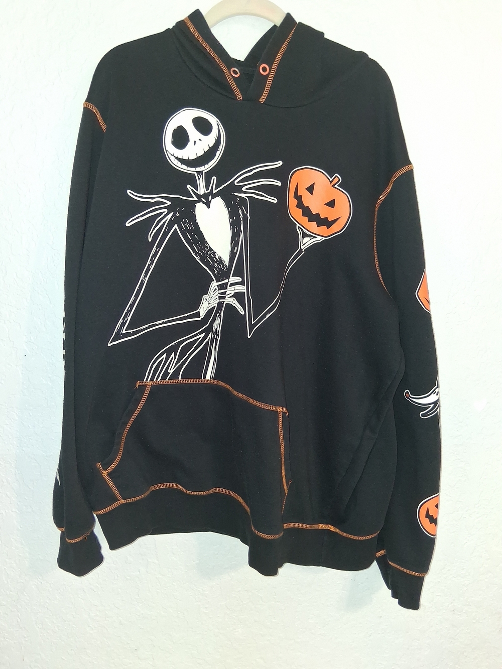Our Universe Nightmare Before Christmas Jack Skellington Hoodie Size 2X